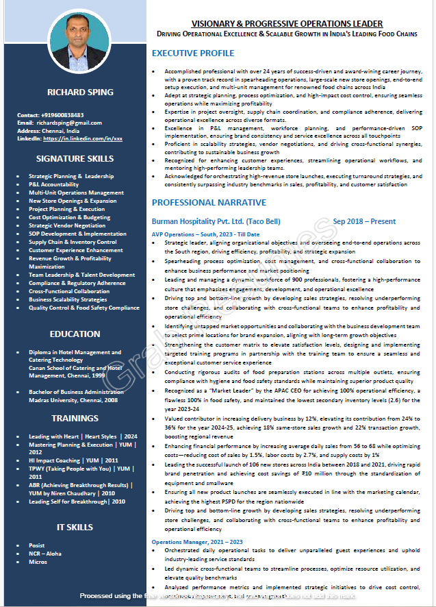 sample resumes Grab Resume